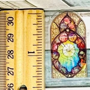 🌀10/$10🌀 Holographic Mosaic Window Reusable Sticker Decal